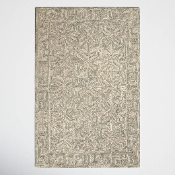 Joss & Main Joseph Handmade Wool Beige Rug & Reviews Wayfair